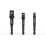 LEXIVON Impact Grade Socket Adapter Set, 3" Extension Bit with Holder 6