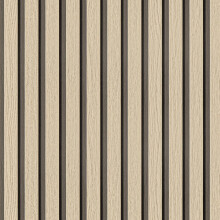 Arthome Modern Wood Slats Peel and Stick Wallpaper Removable Geometric Film for Home Walls,Bedroom,Stripe Grain Wood Effect Vinyl Self Adhesive Conta