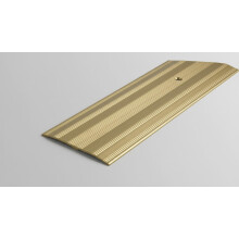 61mm Extra Wide Metal Doorbar Cover Strip/Trim (Gold)