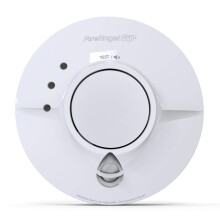 FireAngel Pro Connected Smart Smoke Alarm, Mains Powered with Wireless Interlink and 10 Year Life Back-Up Battery, FP1640W2-R, White