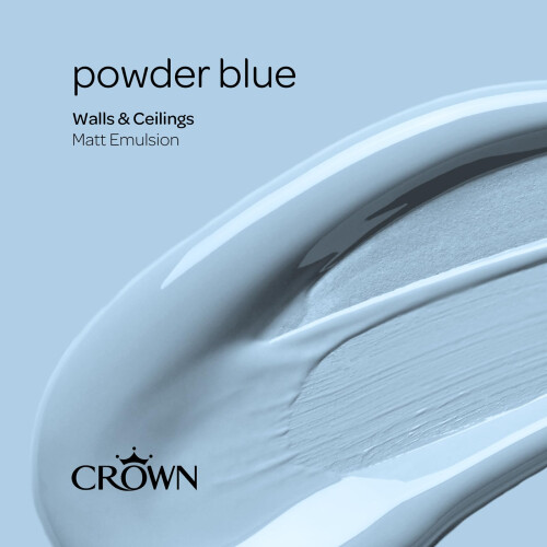 Crown Crown Matt 2.5L Emulsion - Powder Blue 2