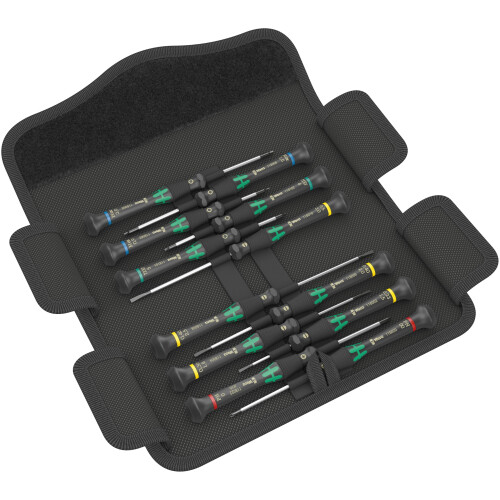 Wera Wera Kraftform Micro Screwdriver Set 12 Universal 1, 12PC - 05073675001