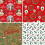 Christmas Wrapping Paper 4 Rolls 4M with 20 Tags Traditional 7