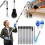 4M Heavy Duty Telescopic Roof Gutter Stable Cleaning Tools Kit Stainless 1