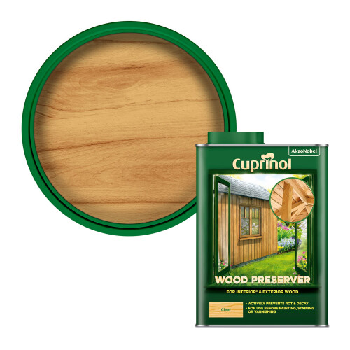 Cuprinol Cuprinol 5330417 Wood Preserver - Clear - 1L