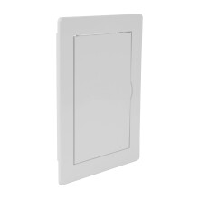 Repa Market 100 x 150 mm Plasterboard Access Panel – White Plastic Inspection Hatch for Walls & Ceilings, Bath Panel & Fuse Box Cover Cabinet, Acces
