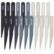 Honoson 20 Pcs Sanding Sticks Model, Low and High Grits, Stylish Style