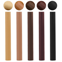5 Pack Oak Wax Filler Wood Repair Sticks, Wood Filler Cream Brown Crayons