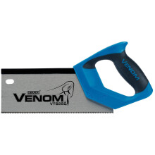 Draper 82199 Venom Double Ground 12PPI Tenon Saw, 250 mm Blade Length,Blue