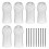Gutter Guards, 6pcs Expandable Aluminium Mesh Filters with 10 Zip Ties 1