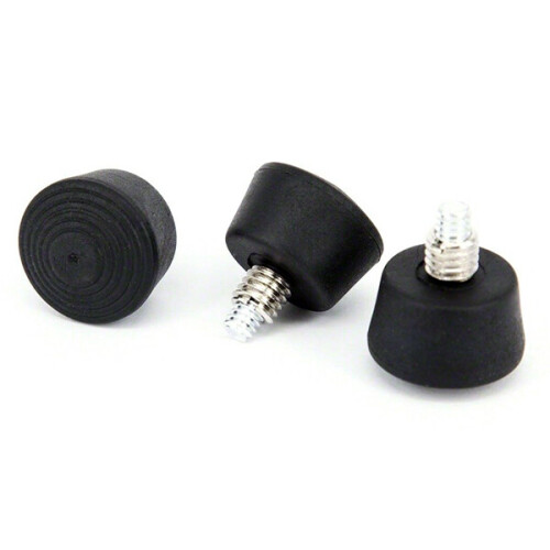 Pixel Peeper 3 x Replacement Tripod Rubber Feet 1/4" and 3/8" thread (UK) BNIP