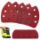 LitartPRO 25 Pack Delta Sanding Sheets for Ryobi RPS18-0 & CC1801M 1