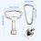 Hotop Metal Triangular Key Meter Box Key 2