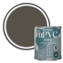 Rust-Oleum Brown uPVC Door and Window Paint In Satin Finish - Fallow 750ml