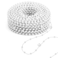 1Pcs 10 Meter 100 Clips Vertical Blind Bottom Chain for 3.5 Inch/89mm Slats