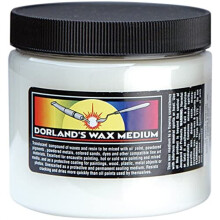 Dorland's Wax Medium, Versatile Cold Wax for Oil Paints and Mixed Media, Protective Matte Varnish to Seal Artwork, Artist Grade Finishing Compound, 1