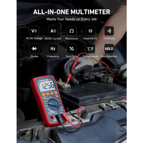 AstroAI Digital Multimeter TRMS 4000 Counts(Auto Ranging and Manual) 1