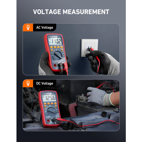 AstroAI Digital Multimeter TRMS 4000 Counts(Auto Ranging and Manual) 2