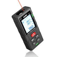 60M Laser Measure, atolla Laser Distance Meter up to 197ft 2mm Digital Measure Tool Range Finder with Bubble Level and Large LCD Backlit and Waterp