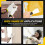 5 Pcs Wallpaper Scraper Tool, 1/2/3/4/5 Inch Paint Scraper Tool 4