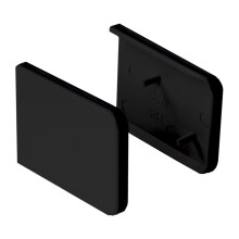 Short Window Cill Capping End Caps (Pair) - Black