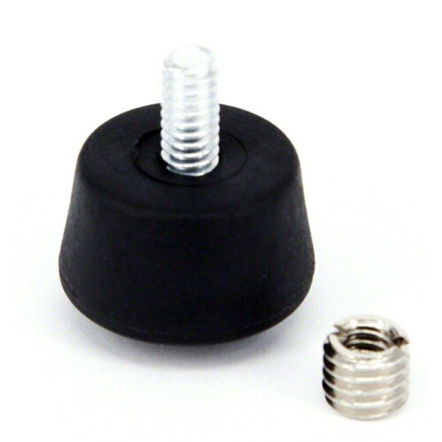 Pixel Peeper 3 x Replacement Tripod Rubber Feet 1/4" and 3/8" thread (UK) BNIP 1