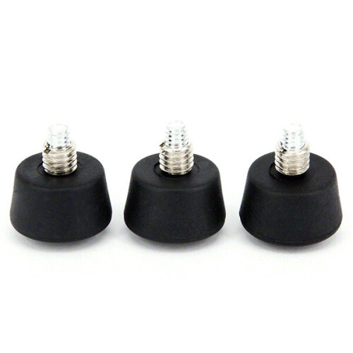 Pixel Peeper 3 x Replacement Tripod Rubber Feet 1/4" and 3/8" thread (UK) BNIP 2