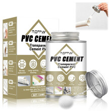PVC Pipe Glue, PVC Solvent Cement, PVC Pipe Cement, Built-in Brush, 130ml