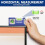 WORKPRO 115 mm Magnetic Mini Spirit Level 2