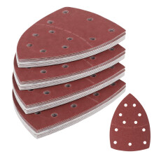 50 Pcs Hook and Loop Mouse Sanding Pads for Black Decker Bosch Sanders