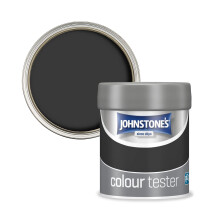Johnstone's - Colour Sample Tester Pot - Black - 75ml