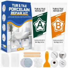 Bath Repair Kit White, 160g Tile Repair Kit, Shower Tray Repair Kits