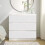 Abyssaly White Self Adhesive Vinyl Wrap Waterproof Removable Peel Stick 6