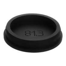 sourcing map Black Plug Holes for 81mm / 3.19" Hole 1 pcs