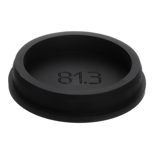 sourcing map Black Plug Holes for 81mm / 3.19" Hole 1 pcs