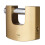 Yale Yale Y114B/80/118/1 High Security Brass Rectangular Padlock 80mm Body Hardened Steel Hook 3 Keys 6