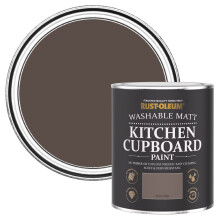 Rust-Oleum Brown Kitchen Cupboard Matt Paint - River’s Edge 750ml