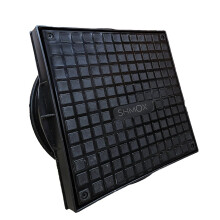 SHMOX 305mm Inspection Chamber Cover Square Shape - Underground Drainage Covers Outdoor