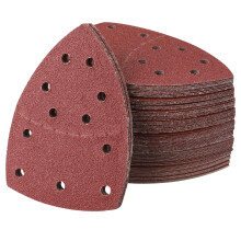 Sruhrak Sanding Pads 60 Pcs Mouse Sandpaper Grits 40/80/120/180/220/400