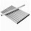 Radiator Pipe Sleeves for 15mm Pipework - Polished Chrome Effect 1