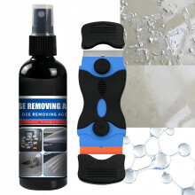 Sticky Stuff Remover,Adhesive Remover Spray with Scraper Tool,Glue Remover & Sticker Remover Spray for Sticky Residue,Spray Glue Adhesive Cleaner,Pla