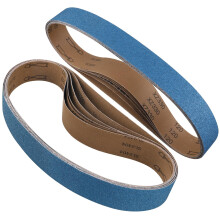 Shineboc 6PCS Sanding Belt 50 x 1020 mm 40/60/80/120/240/400 Grit