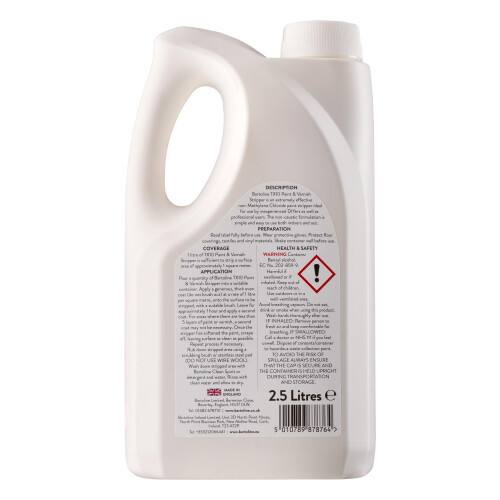 Bartoline TX10 Paint and Varnish Stripper 2.5L 1