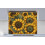 Printed Glass Kitchen Splashback - Vintage Sunflower 1000x750mm 5