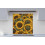 Printed Glass Kitchen Splashback - Vintage Sunflower 700x700mm 5