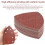 50 Pcs Hook and Loop Mouse Sanding Pads for Black Decker Bosch Sanders 3