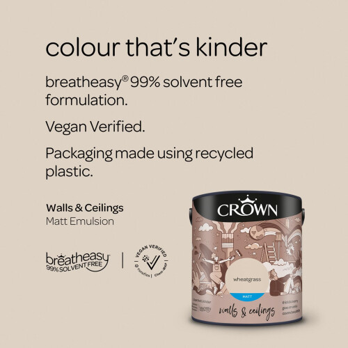 Crown Crown Retail Core Emulsion Matt Wheatgrass 2.5 L 1
