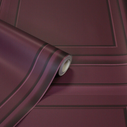 Fine Decor Fine Decor FD43468 Distinctive Square Panel, Mulberry 1
