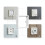 2 Pcs Light Switch Socket Spacers White, with Matching Screws Socket Back Box Extender, for Single Double Socket Light Switch Back Box Surround 5