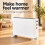 MYLEK Electric Convector Heater Compact Thermostat 2kW 7